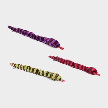 Multi Petface Plush Snake Toy