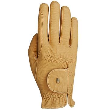 Yellow Roeckl Kids Roeck-Grip Riding Gloves Chamois