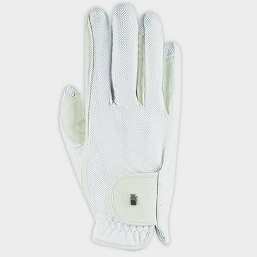 White Roeckl Unisex Adult Roeck-Grip Lite Gloves White