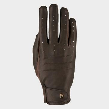 Brown Roeckl Unisex Malaga Gloves Mocha Antique