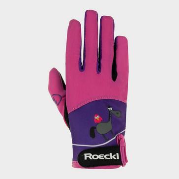 Pink Roeckl Kids Kansas Gloves Pink 