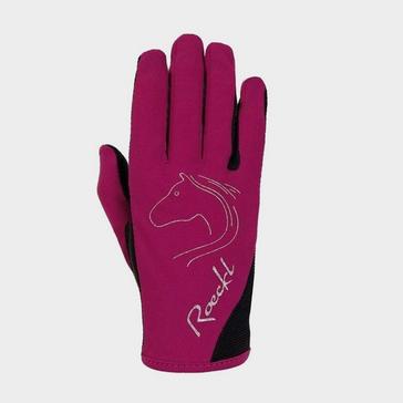 Pink Roeckl Kids Tryon Gloves Berry