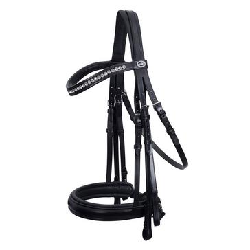 Black Schockemohle Barcelona Double Bridle Black