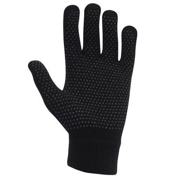 Black Dublin Adult Magic Pimple Riding Gloves Black