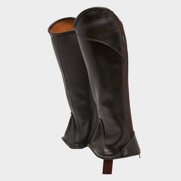 Brown Dublin Adults Stretch Fit Half Chaps Brown