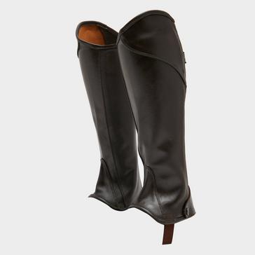 Brown Dublin Adults Stretch Fit Half Chaps Brown