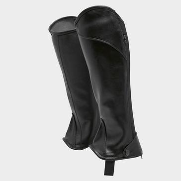 Black Dublin Childs Stretch Fit Half Chaps Black