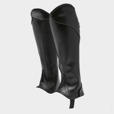 Black Dublin Childs Stretch Fit Half Chaps Black