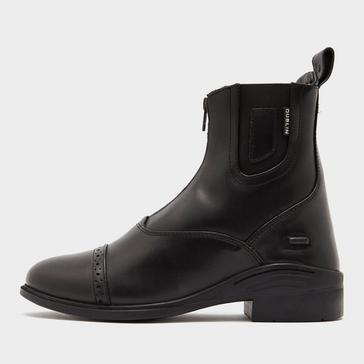 Black Dublin Ladies Evolution Zip Paddock Boots Black