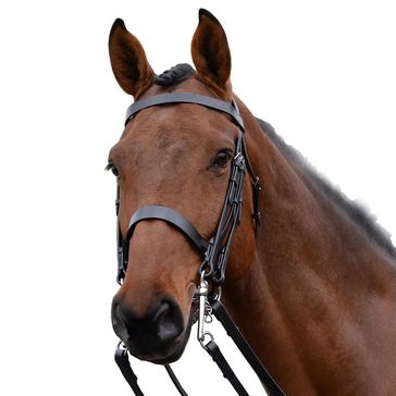 Black Kincade Show Weymouth Bridle Black