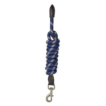 Blue Kincade Leather Lead Rope Navy