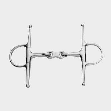 Silver Korsteel Full Cheek French Link Snaffle