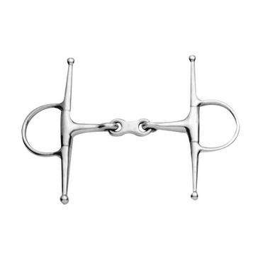 Silver Korsteel Full Cheek French Link Snaffle