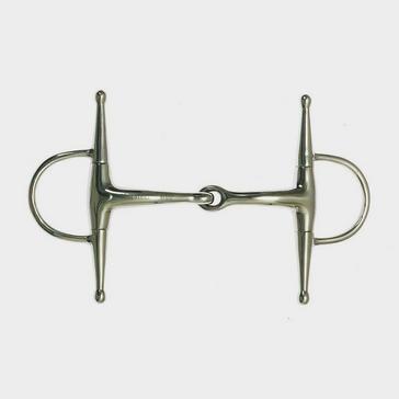 Silver Korsteel Full Cheek Snaffle