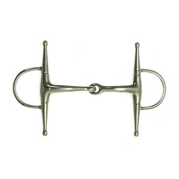 Silver Korsteel Full Cheek Snaffle