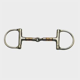 D-Ring Snaffle with Copper Rollers