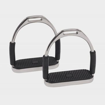 Black Korsteel Flexible Fillis Stirrup Irons Black