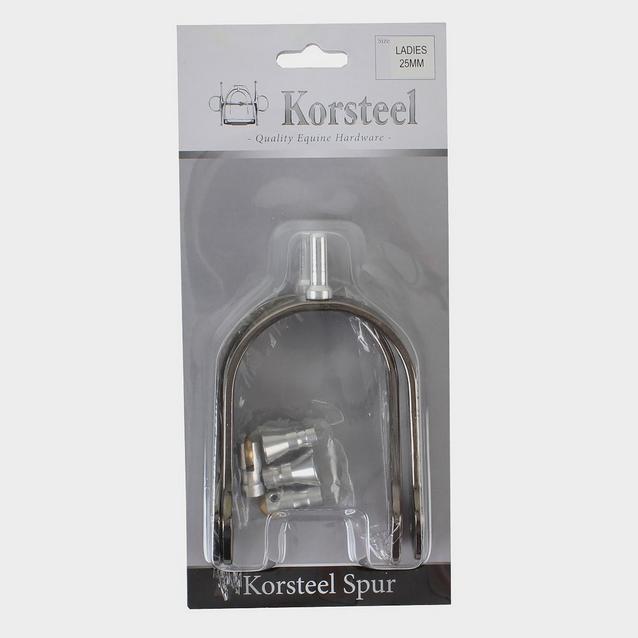 Korsteel Aluminium Interchangeable Spurs Black Naylors