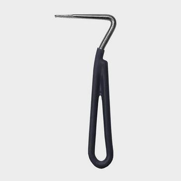 Black Roma Vinyl Handled Hoof Pick Black