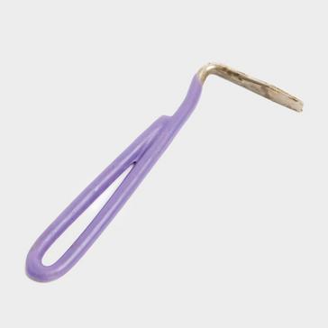 Purple Roma Vinyl Handle Hoof Pick