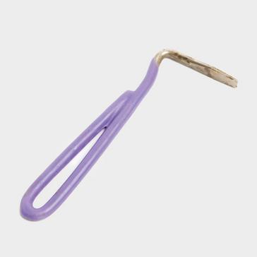 Purple Roma Vinyl Handled Hoof Pick Purple