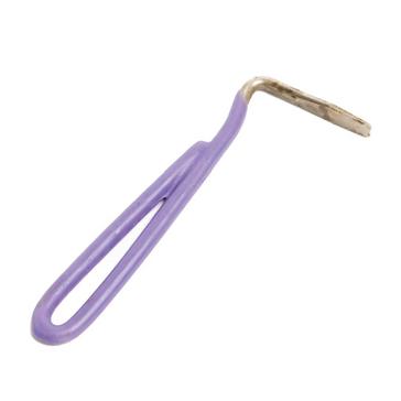 Purple Roma Vinyl Handle Hoof Pick