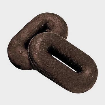 Brown Roma Rubber Martingale Stop