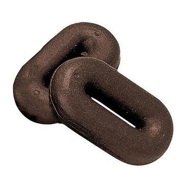 Brown Roma Rubber Martingale Stop