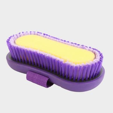 Purple Roma Soft Grip Sponge Brush Purple