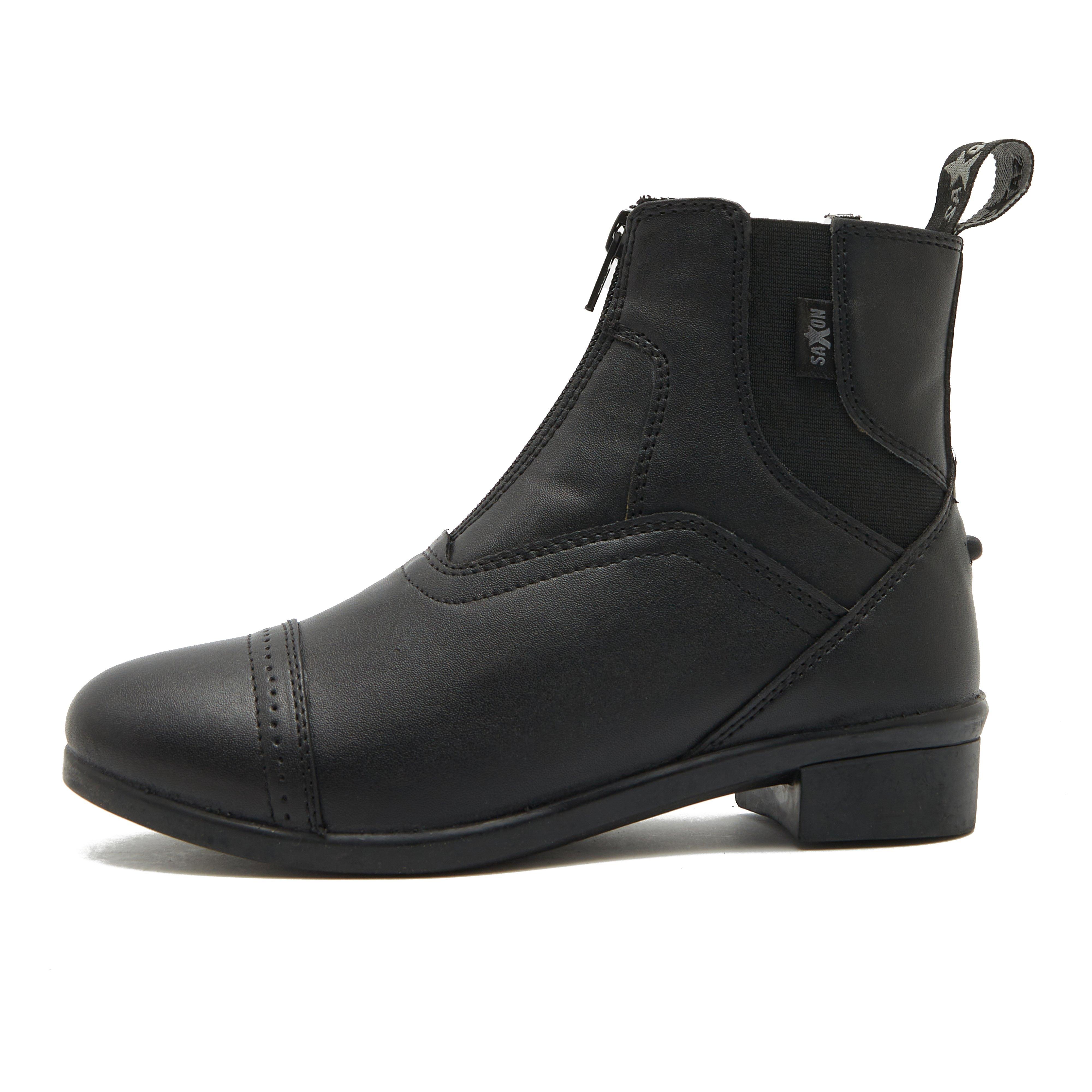 Childs Syntovia Zip Paddock Boots Black