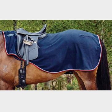 Blue WeatherBeeta Fleece Exercise Sheet Navy/Red/White