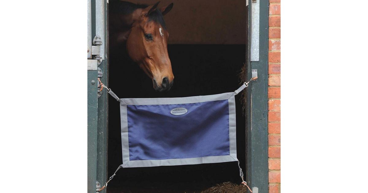 Solid Nylon Stall Guard 21 Inch X 39 Inch, Blue