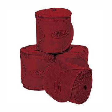 Red WeatherBeeta Prime Fleece Bandages Maroon 