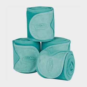 Green WeatherBeeta Prime Fleece Bandages Turquoise 