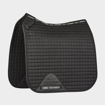 Black WeatherBeeta Prime Dressage Saddle Pad Black