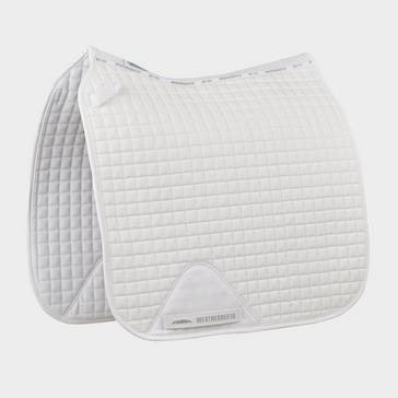 White WeatherBeeta Prime Dressage Saddle Pad White