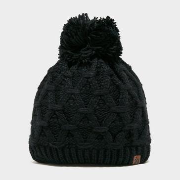Black The Edge Women's Sapphire Bobble Hat