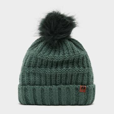 Green The Edge Womens Josie Bobble Hat Green
