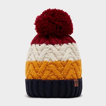 MULTI The Edge Men's Gavin Stripe Bobble Hat