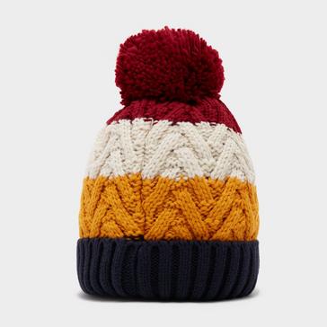 MULTI The Edge Men's Gavin Stripe Bobble Hat