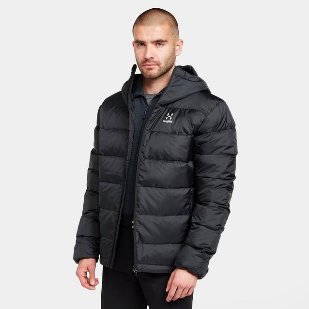 Haglofs Men's Fiction Down Hooded Jacket GO Outdoors