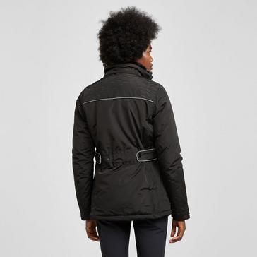 Black Regatta Womens Linnette Waterproof Insulated Jacket Black