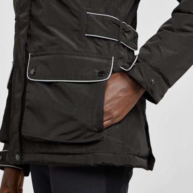 Regatta Womens Linnette Waterproof Insulated Jacket Black GO