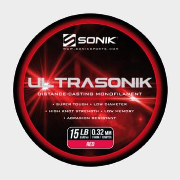 Red Sonik UltraSonik Salt Mono 15lb 1160m Red