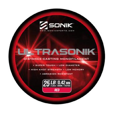 Red Sonik UltraSonik Salt Mono 25lb 680m Red