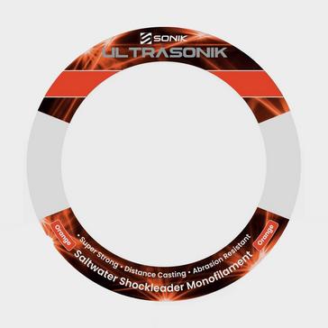 Orange Sonik Ultrasonik Shock Leader Mono 50lb 150m Orange