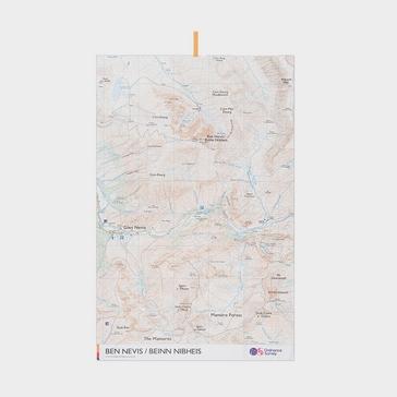MULTI Ordnance Survey Ben Nevis Large Travel Towel