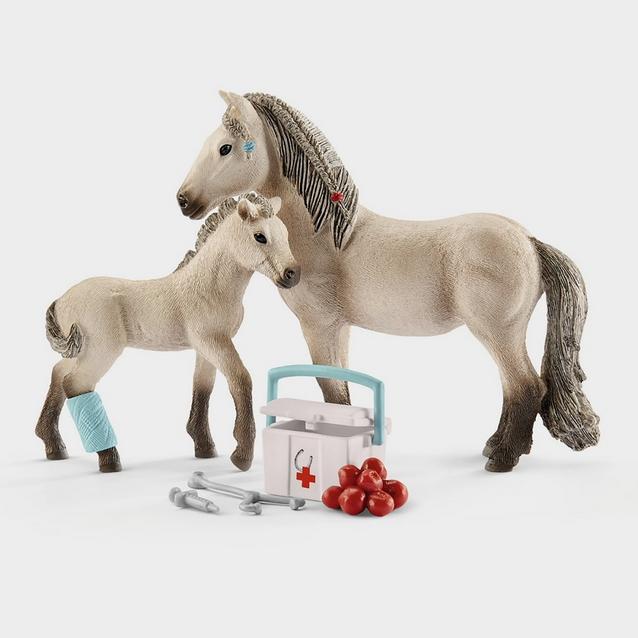  Schleich First Aid & Icelandic Pony Mare image 1