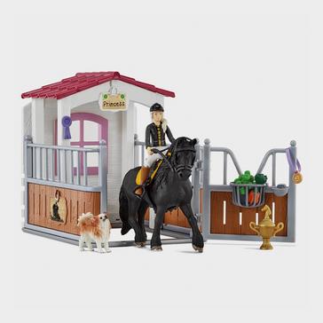 Multi Schleich Horse Stall with Horse Club Tori and Princess