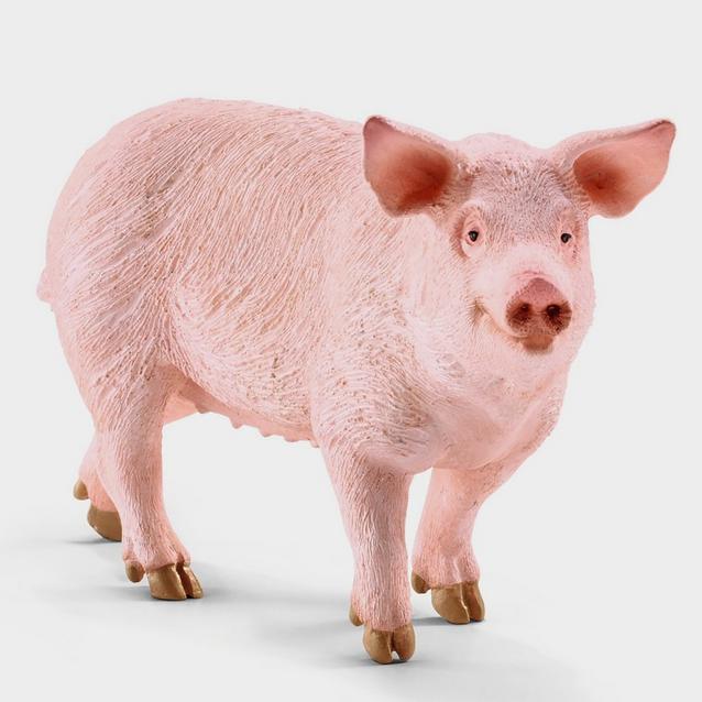 Pink Schleich Pig image 1